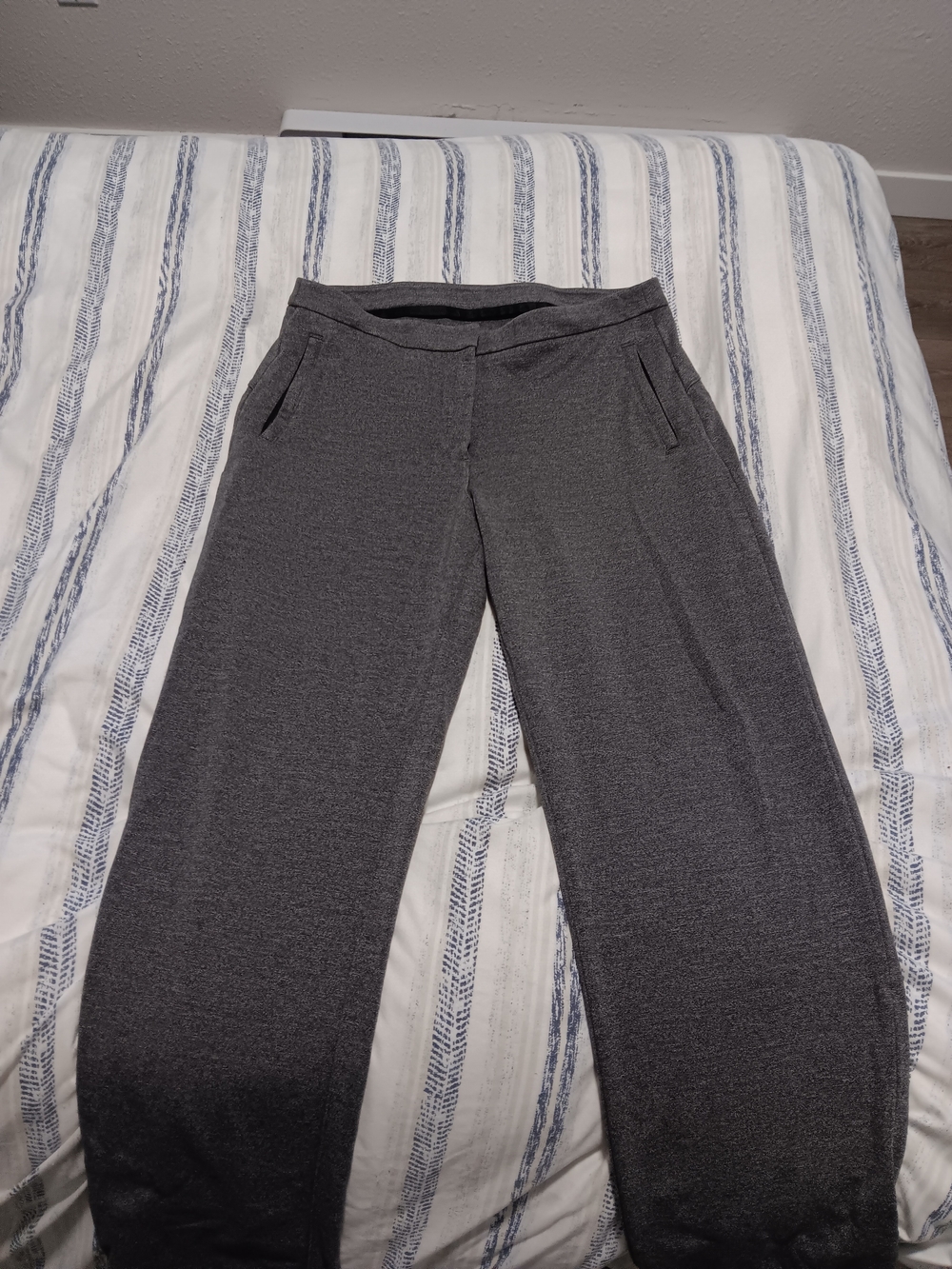 lululemon athletica Charcoal Gray Pull-On Ponte Pants